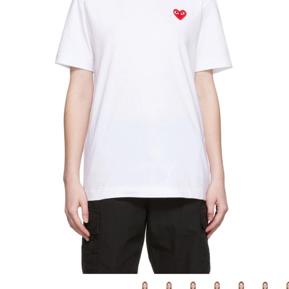 CDG play logo shirt - Picture 4 of 4